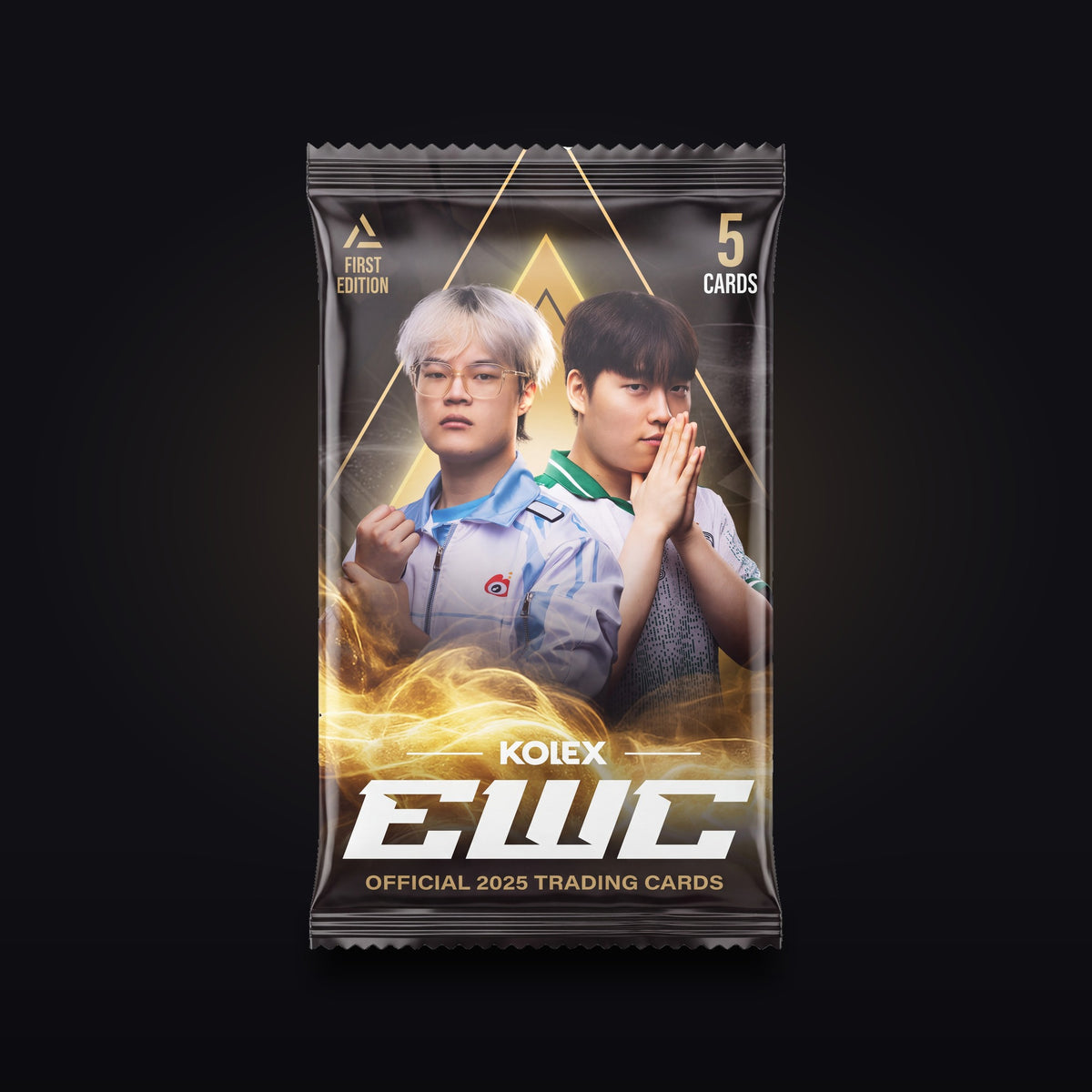 Sealed EWC 25 First Edition pack, 5 cards
