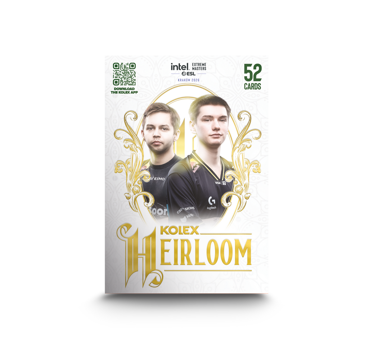 Heirloom Premium Box, 52 holographic CS2 cards