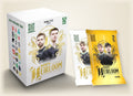 Heirloom Premium Box with a 10-card pack and the 2-card Premium Pack, shown to scale