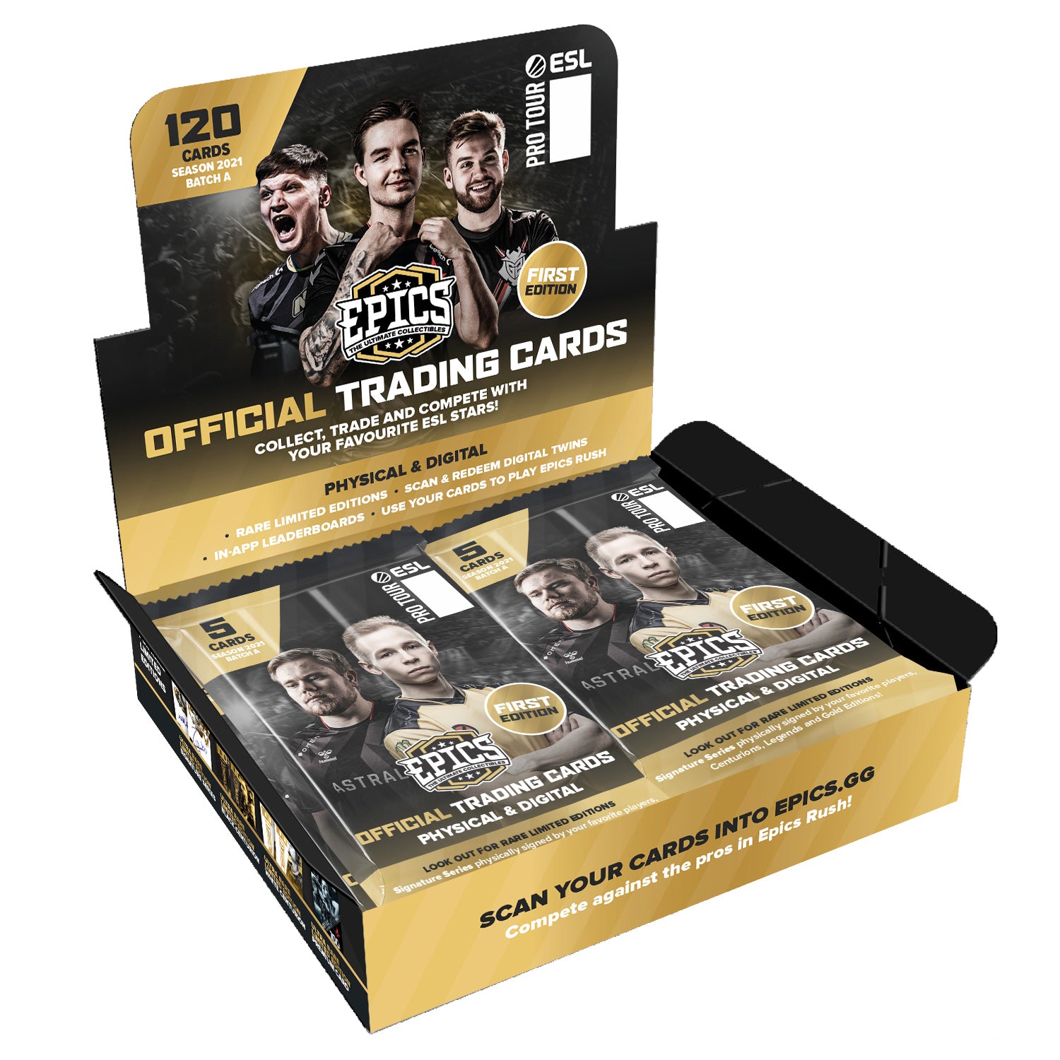 CSGO Season 2021 Trading Cards Large Display Box – Kolex