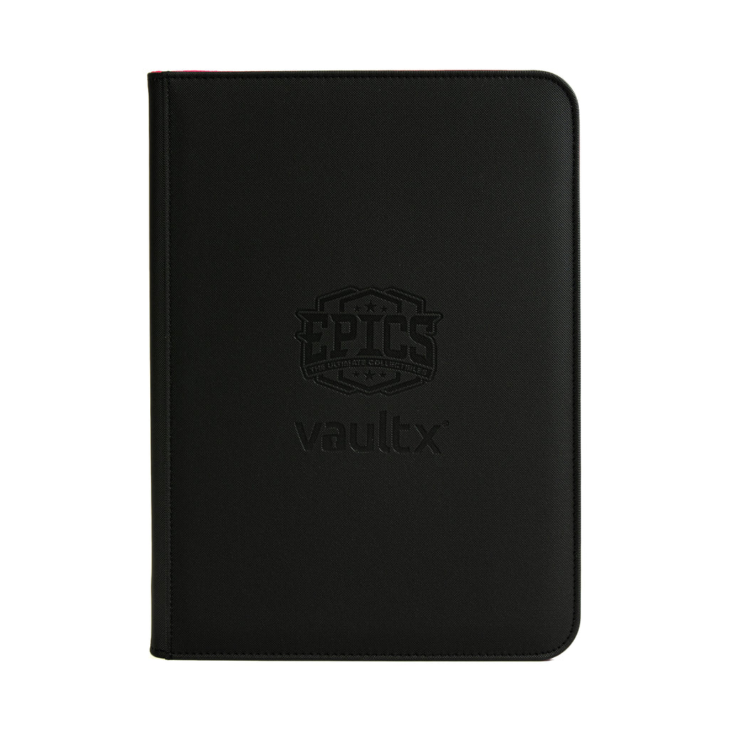 Epics Vault X Premium 9-Pocket eXo-Tec® Zip Binder